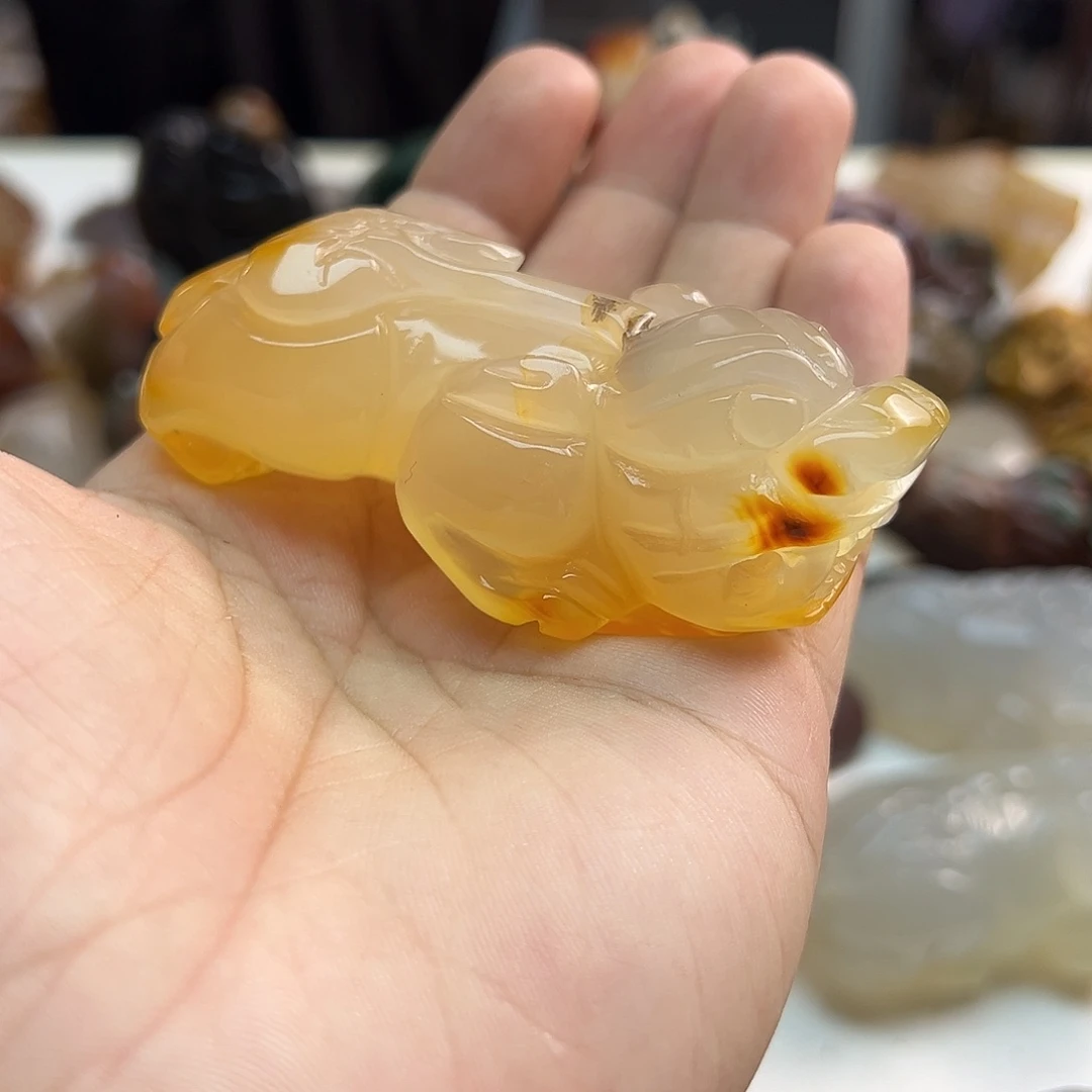 玛瑙/玉髓未镶嵌吊坠(不含链)