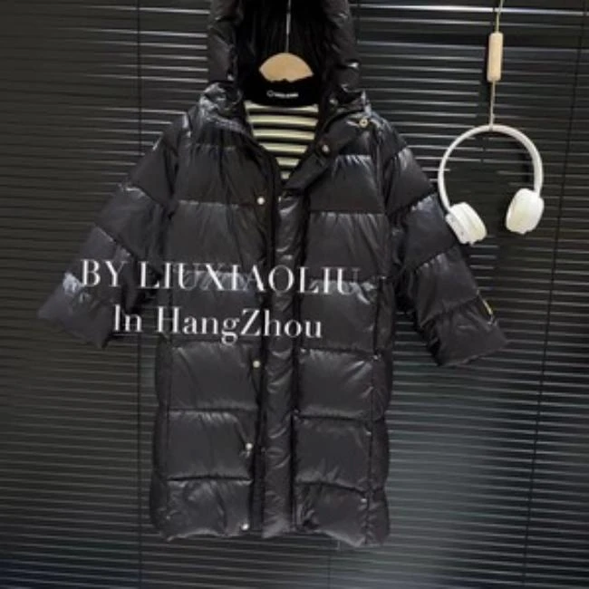 BY LIUXIAOLIU【黑金系列】韩版潮流秋冬季儿童羽绒服9385