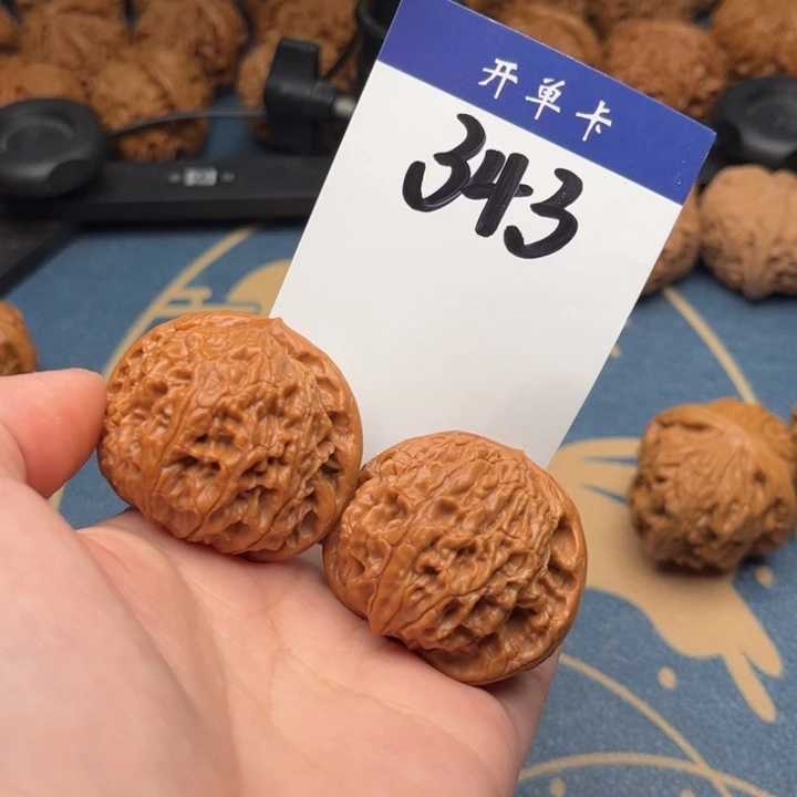 文玩核桃吊坠水龙42精修 343