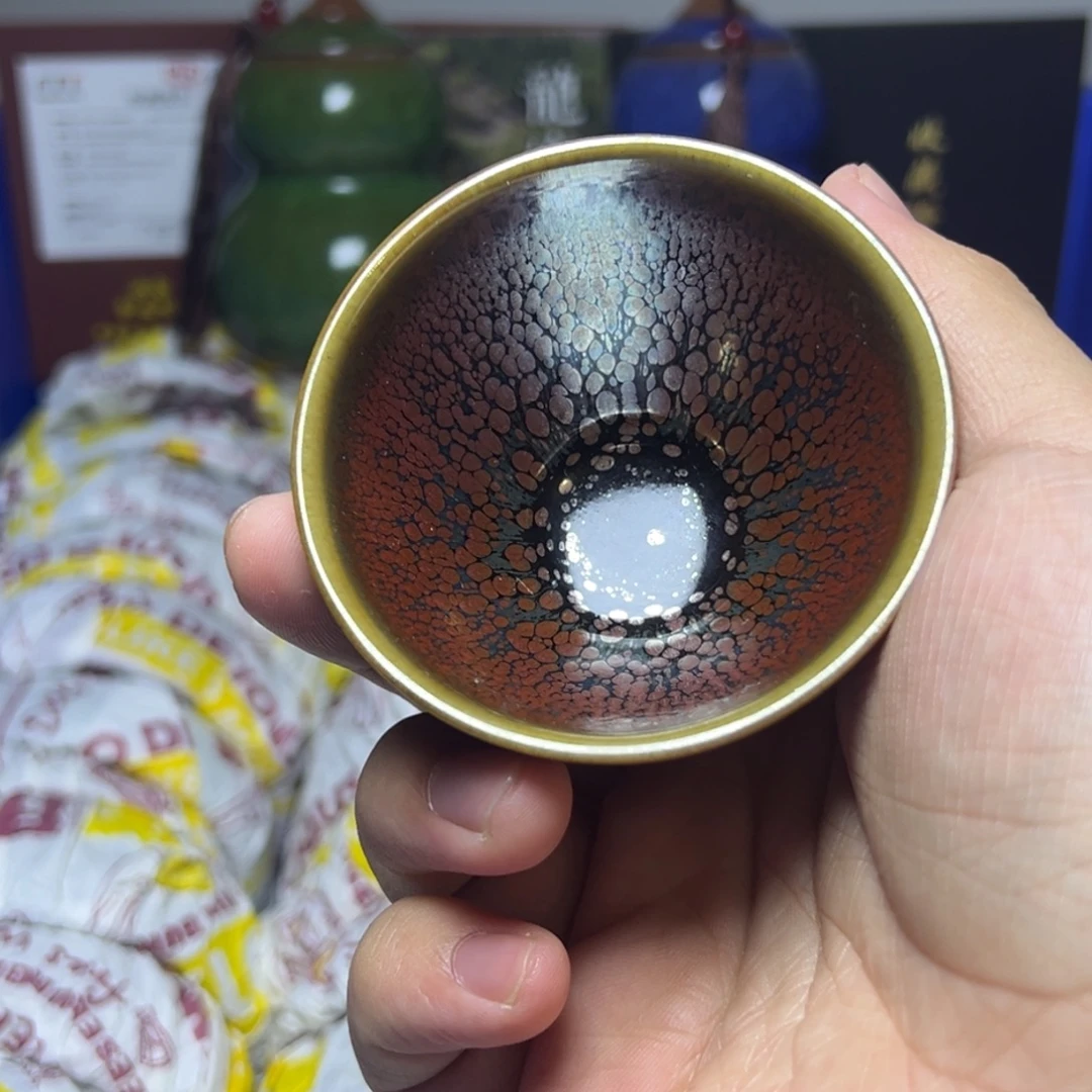 茶盏建阳建盏喝茶主人杯