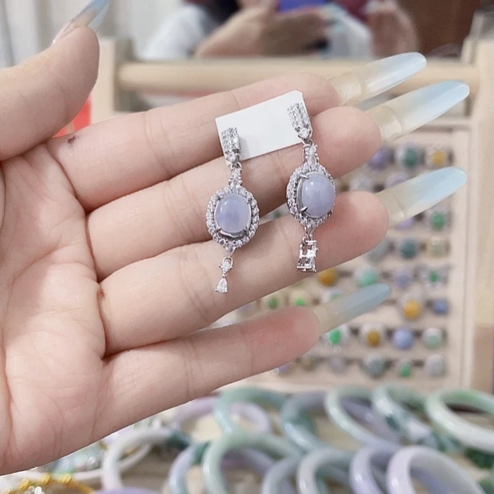 颈饰未镶嵌翡翠天然翡翠Ａ货