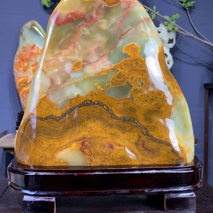 石材精品古青石摆件