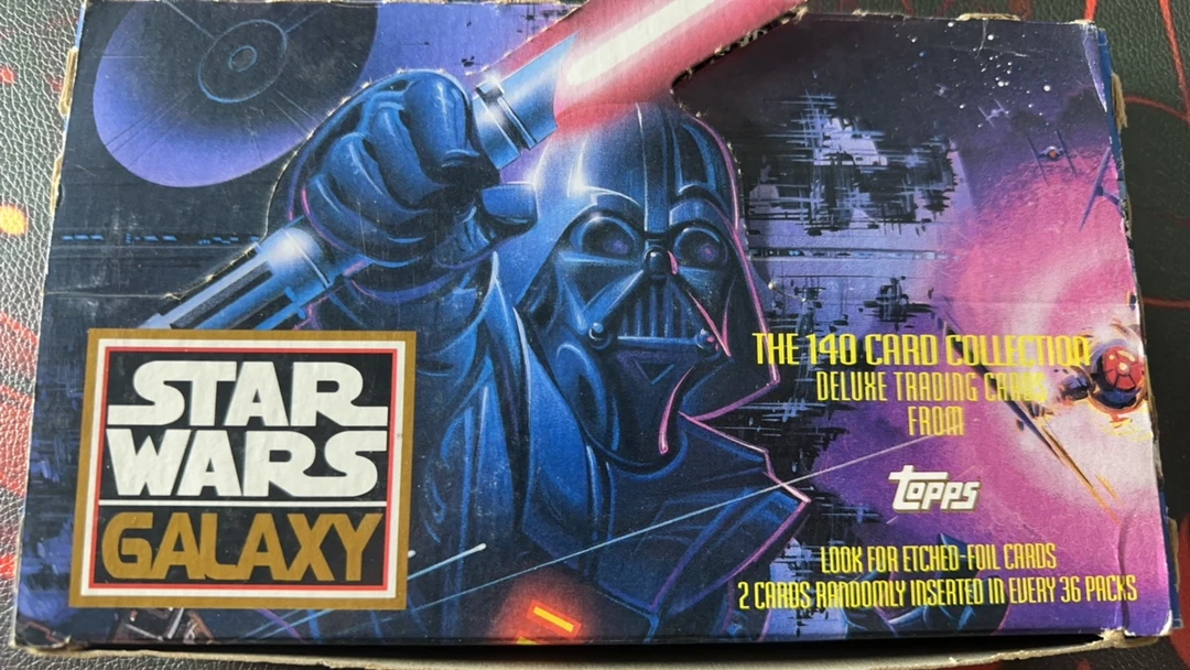 1994topps 星球大战 galaxy 系列一 老卡 星战 收藏卡