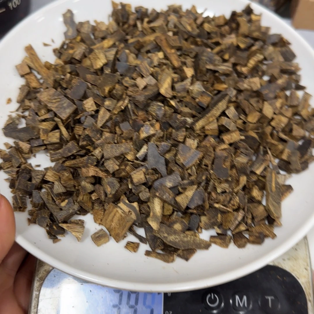 沉香摆件奇楠沉香老料汝湖块料100克