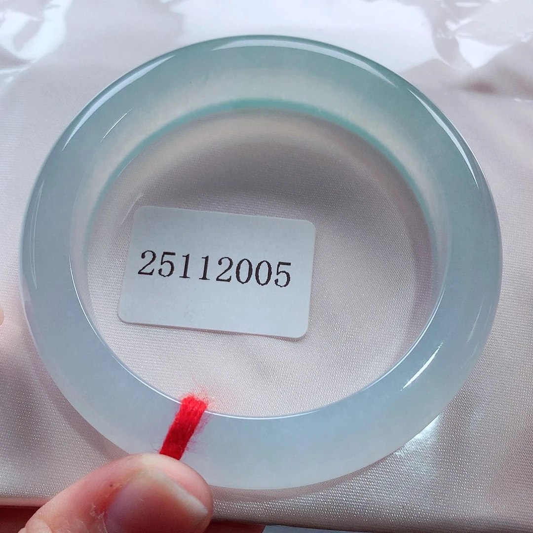 未镶嵌手镯翡翠87号，天然A货翡翠手镯