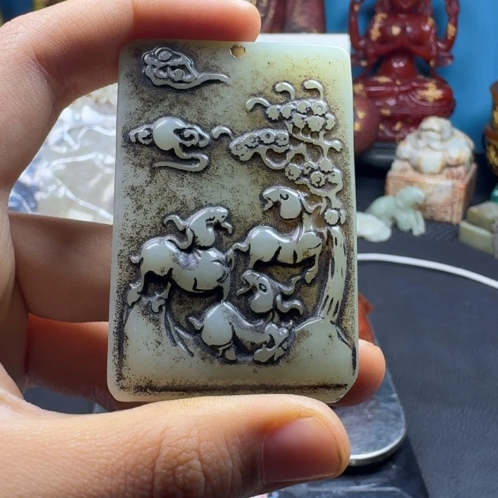 和田玉（糖玉）未镶嵌颈饰