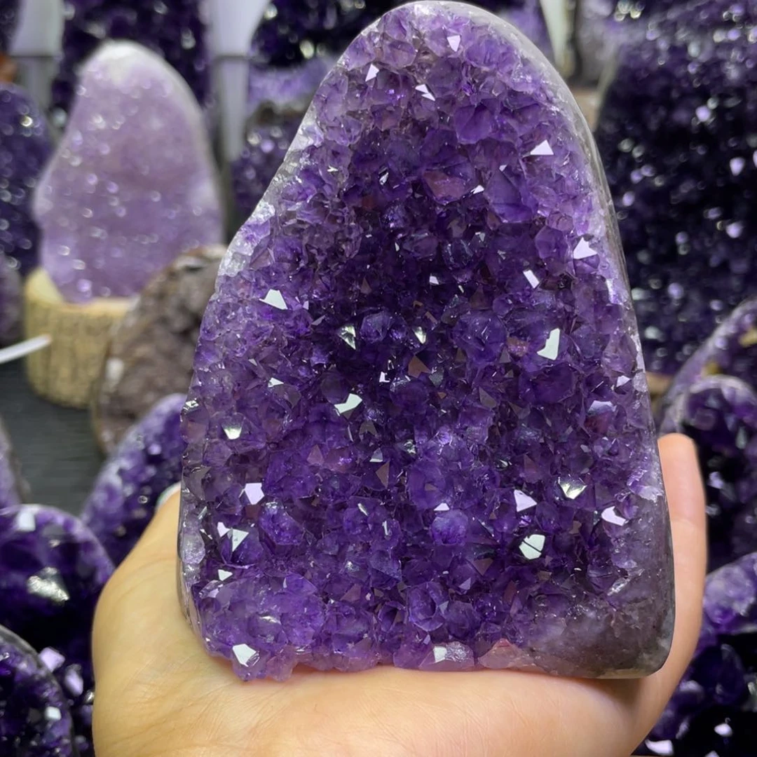 光***源未镶嵌紫晶大型摆件（非配饰）