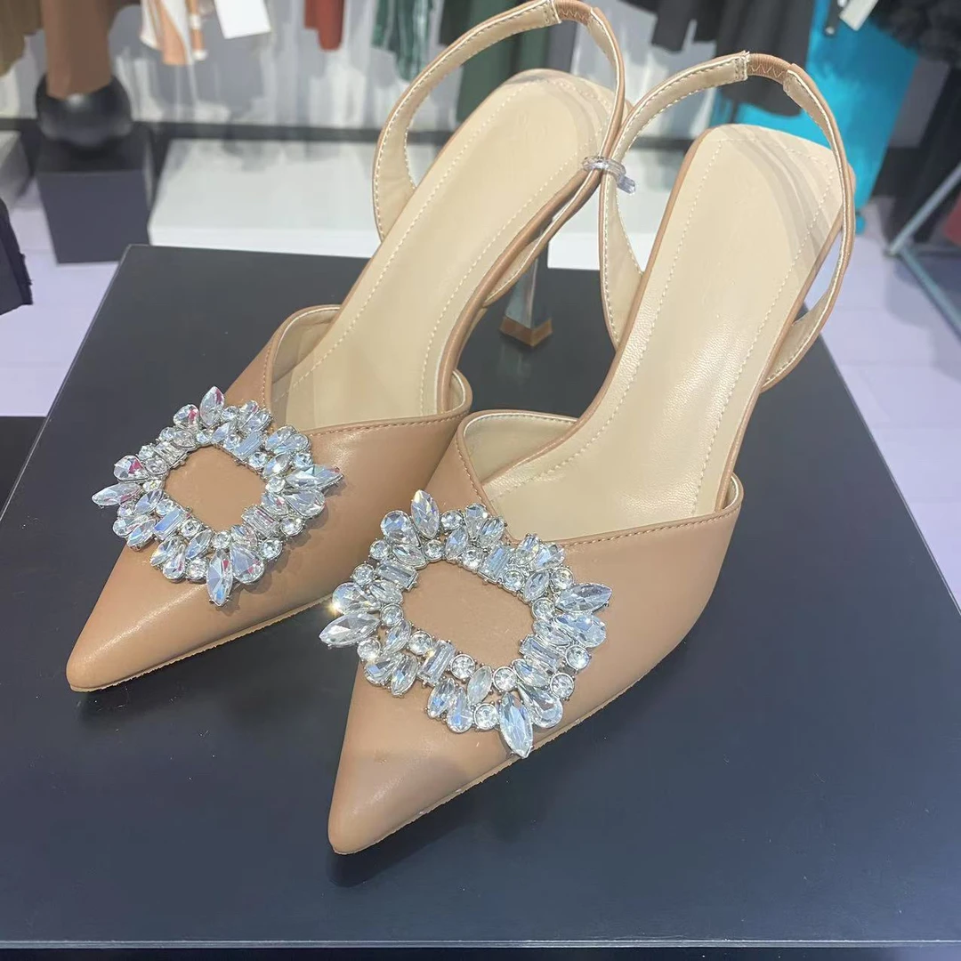 气质里外全皮高跟鞋