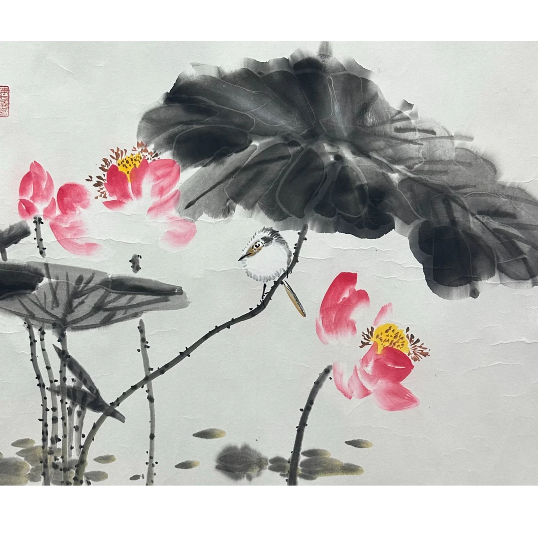 DZ4902 贾先生 花鸟 70*50 纸本