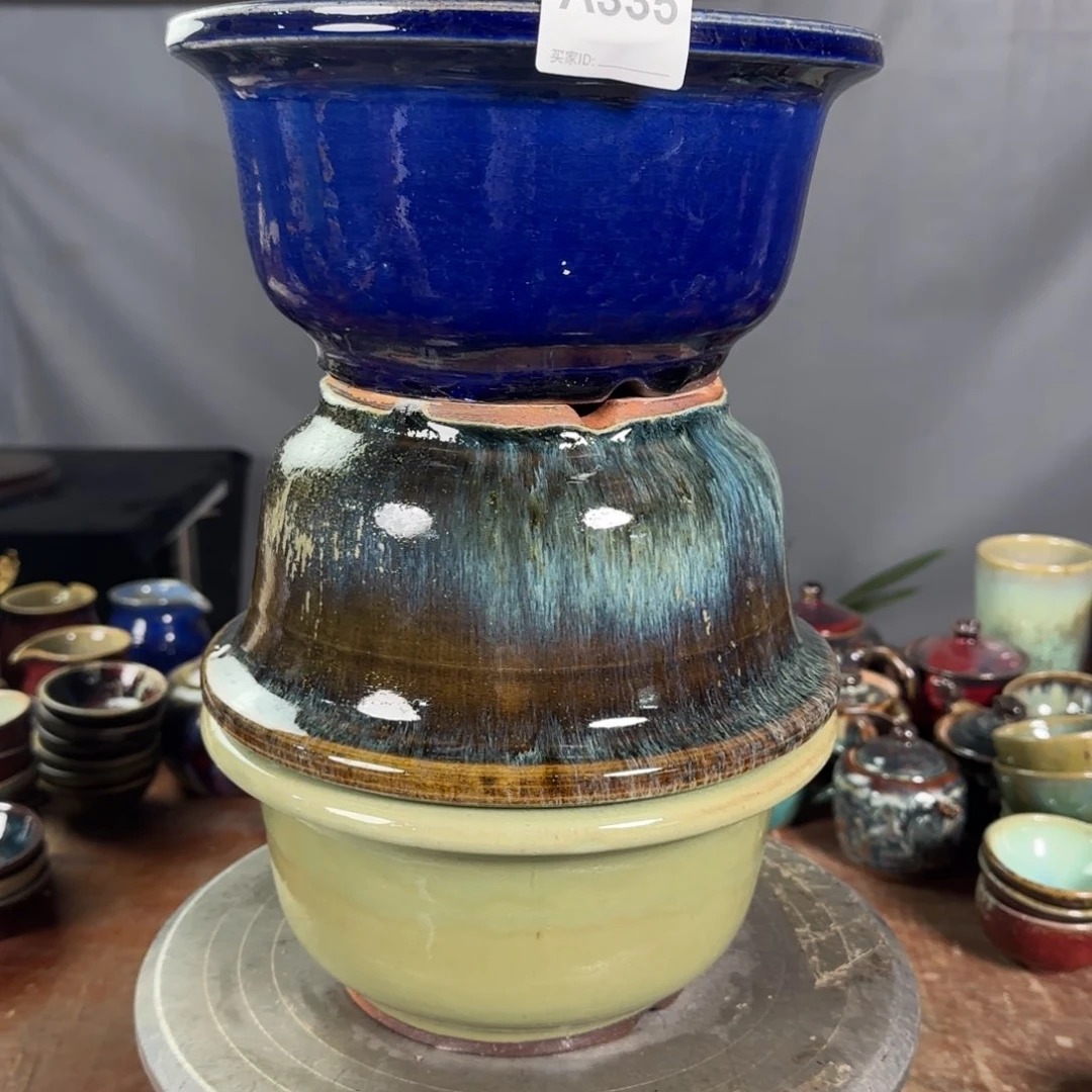 紫砂花盆储**335