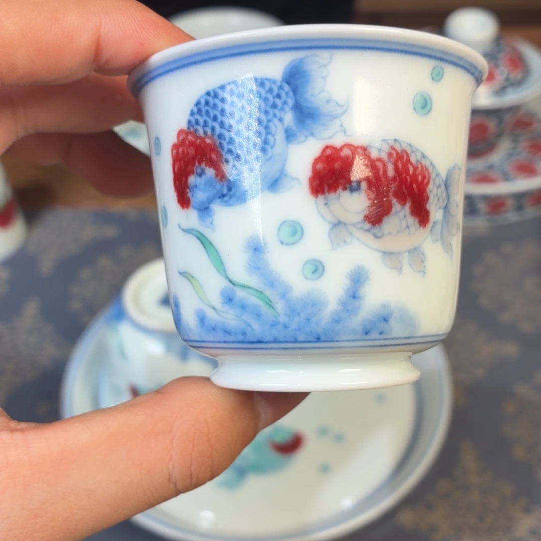 瓷杯子瓷姑娘景德镇陶瓷艺术