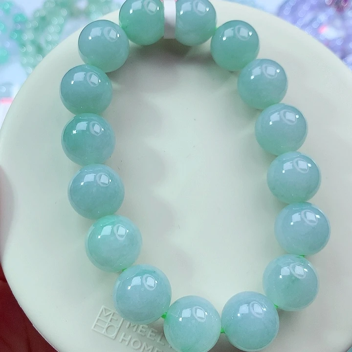 翡翠未镶嵌手链卡13