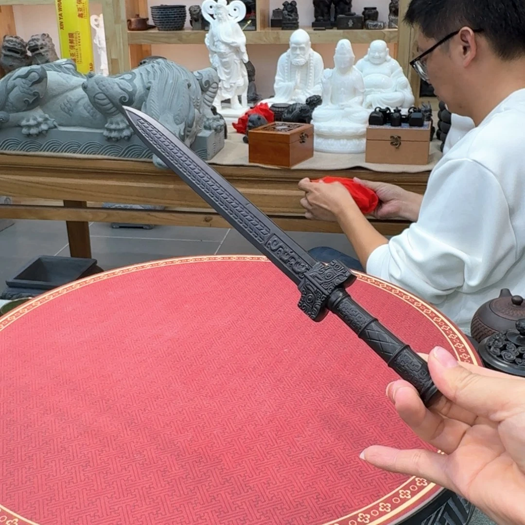 西安石晋錾石雕手工雕刻摆件