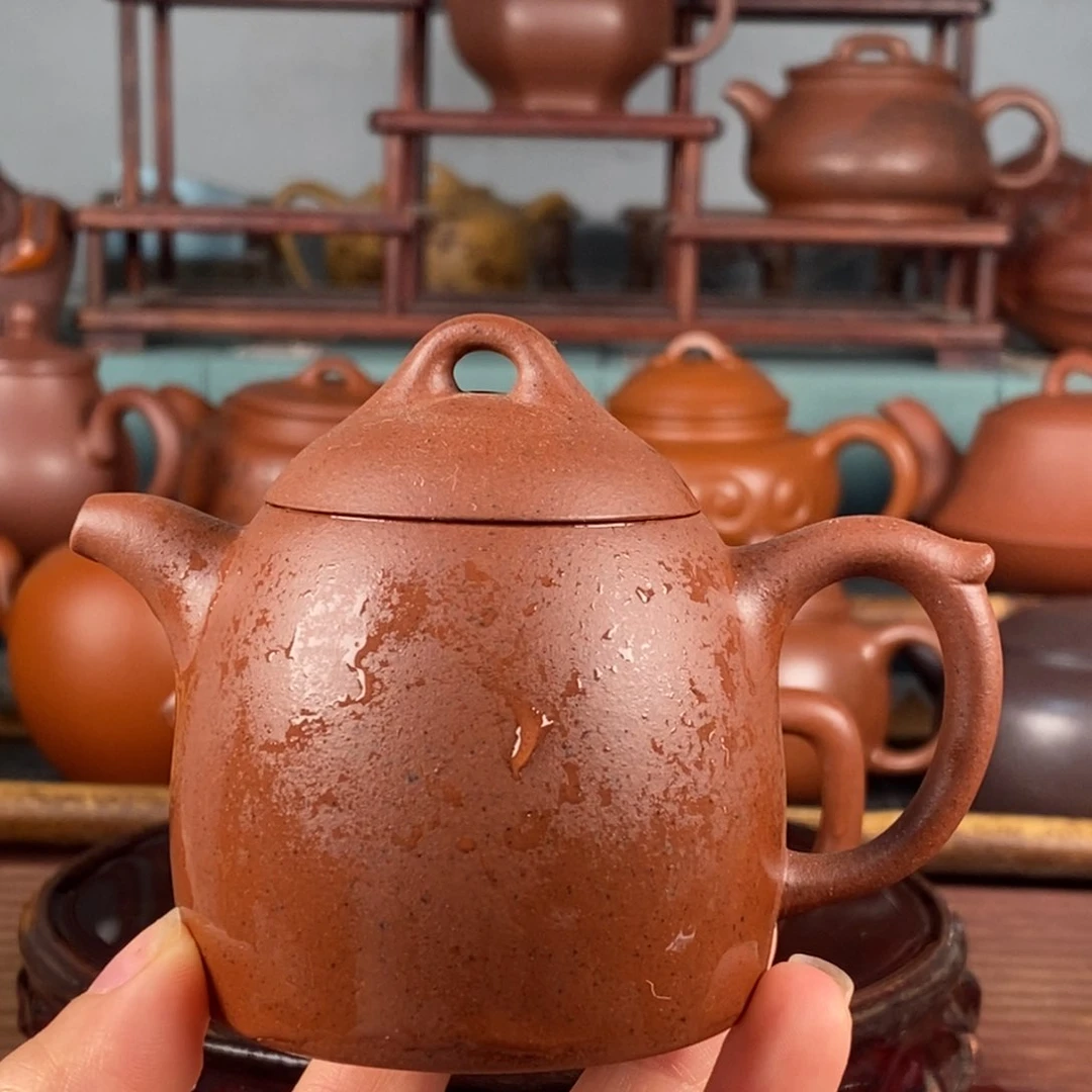 紫砂秦权。底槽清 130