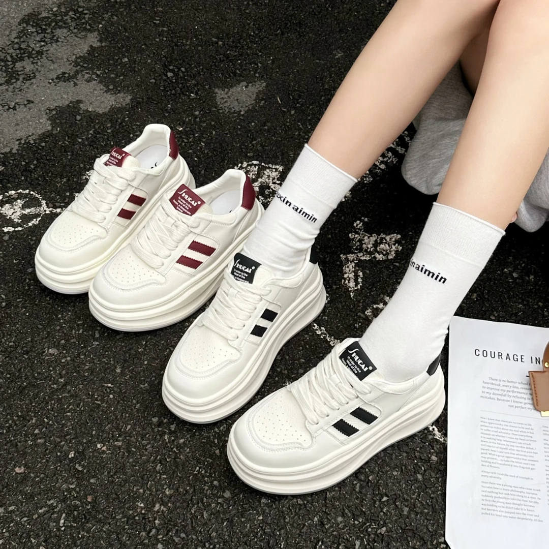 2025厚底新款百搭增高时尚女休闲女鞋7777