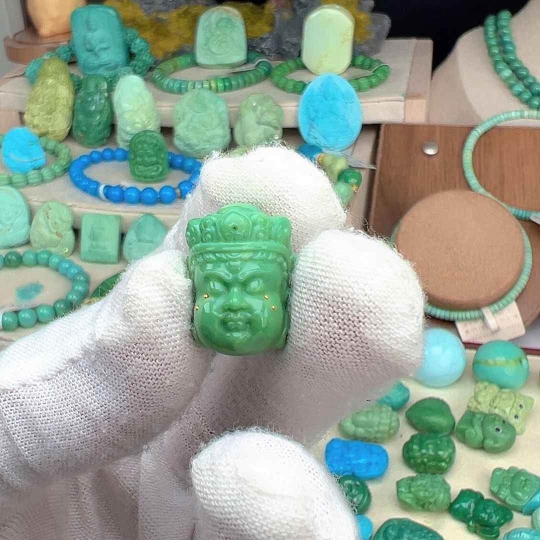 绿松石未镶嵌主播夏