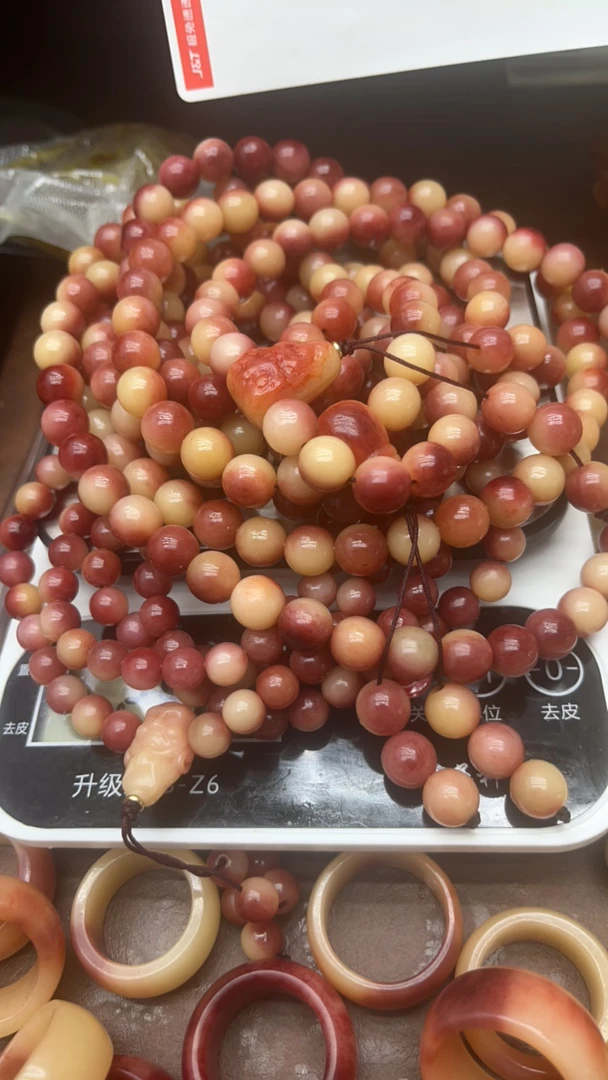 骨艺108手串脖挂佛珠
