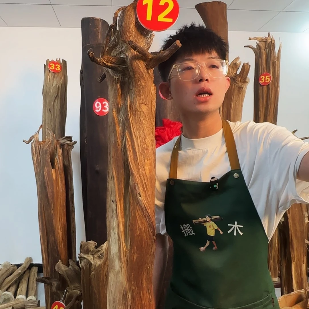 沉香摆件天然沉香原木摆件➕底座