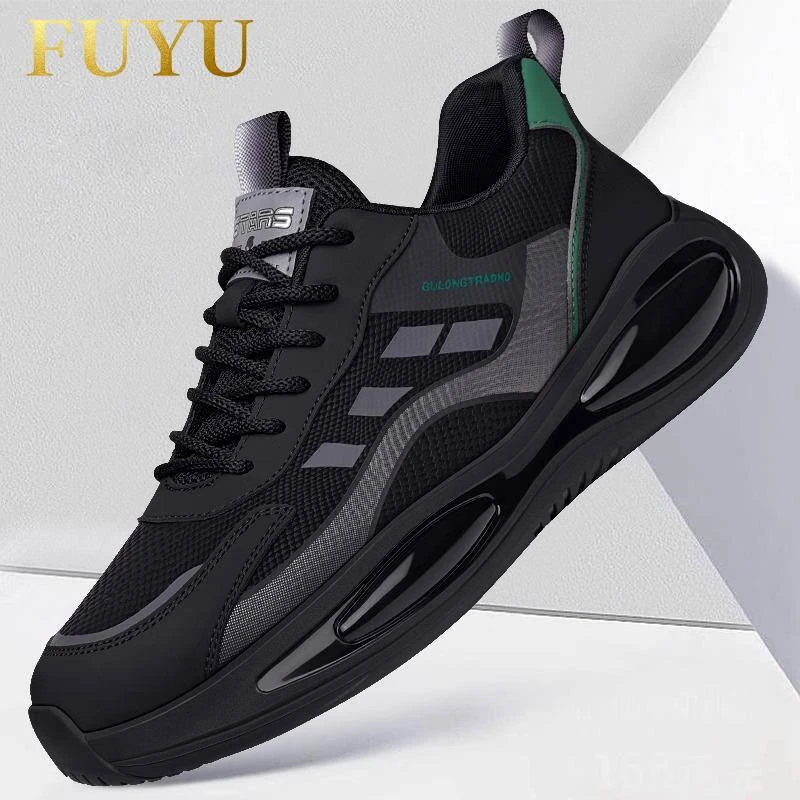 男鞋秋冬透气2026新款旅游休闲鞋子男潮鞋轻便男士网面跑步运动鞋