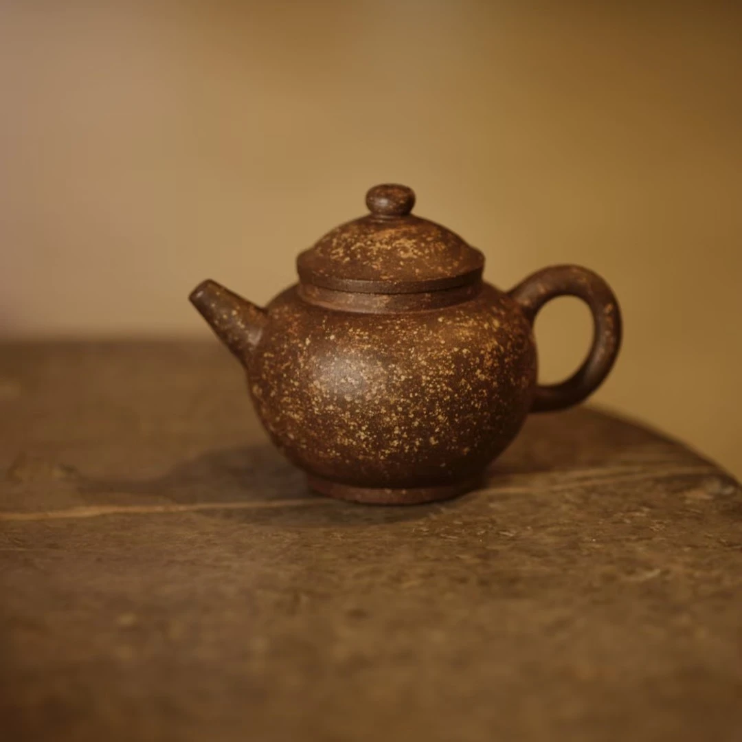 天茶星泥料老味浓 文人小壶 明式桂花砂巨轮珠 古朴实用 80～120cc