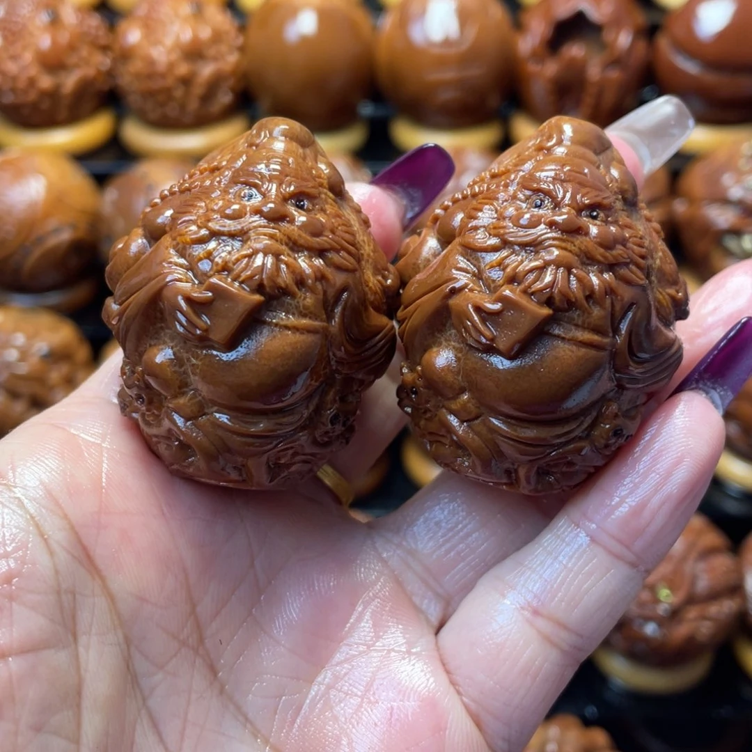 把件橄榄核橄榄球