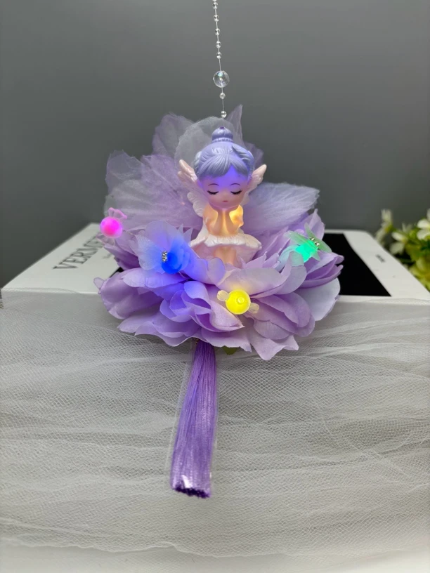 主播福利新款荷花灯花仙子灯材料包