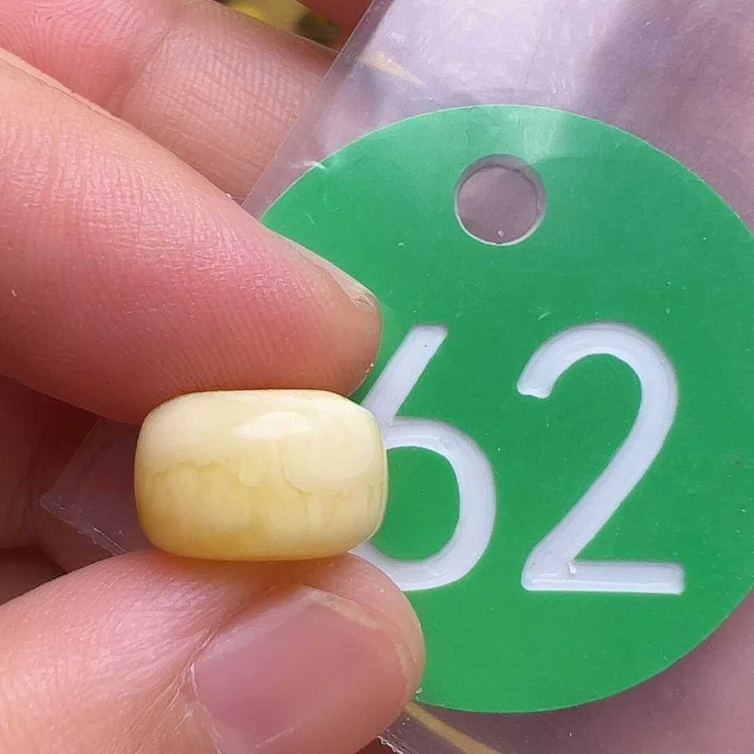 未镶嵌蜜蜡裸石12.2m m