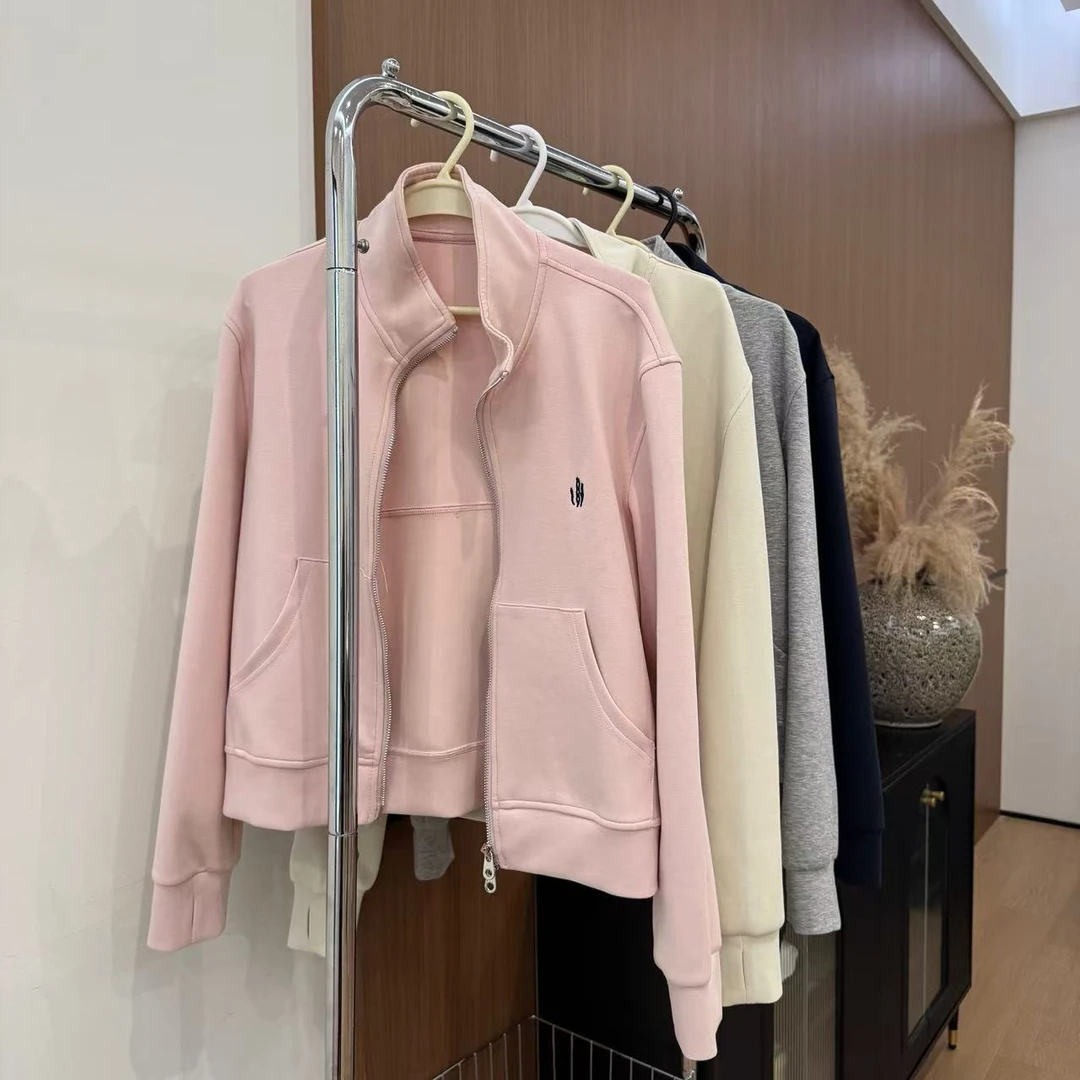 【只出不进-浮浮款】小标卫衣外套 A050