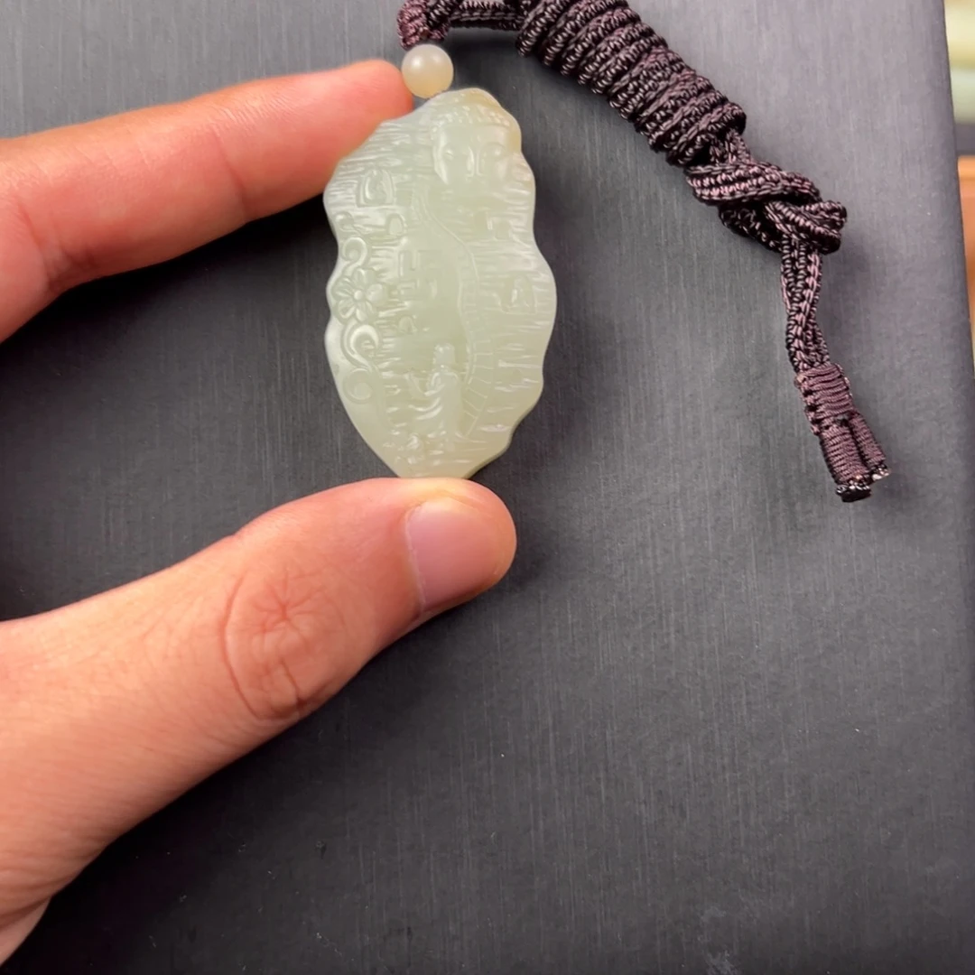 和田玉（青白玉）未镶嵌颈饰