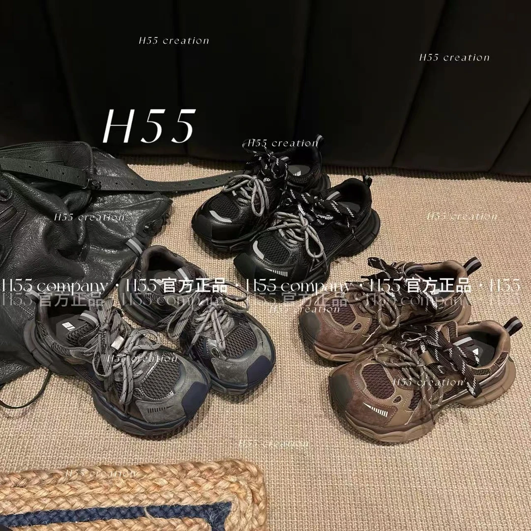 元祖小怪兽grandpacore超轻量慢跑老爹鞋4.5cm69-2862【X】