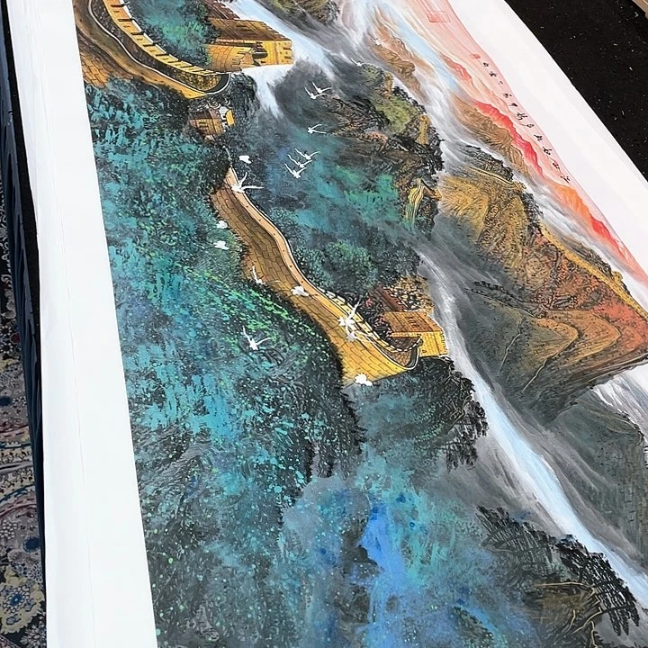 国画书画描金拓染金石传拓手写