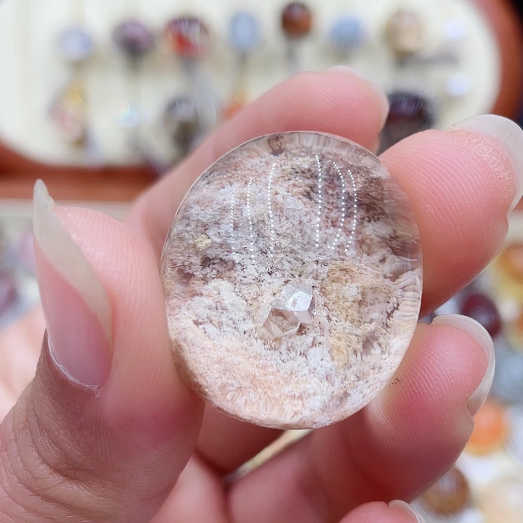 水晶定制吊坠银S925镶嵌競*