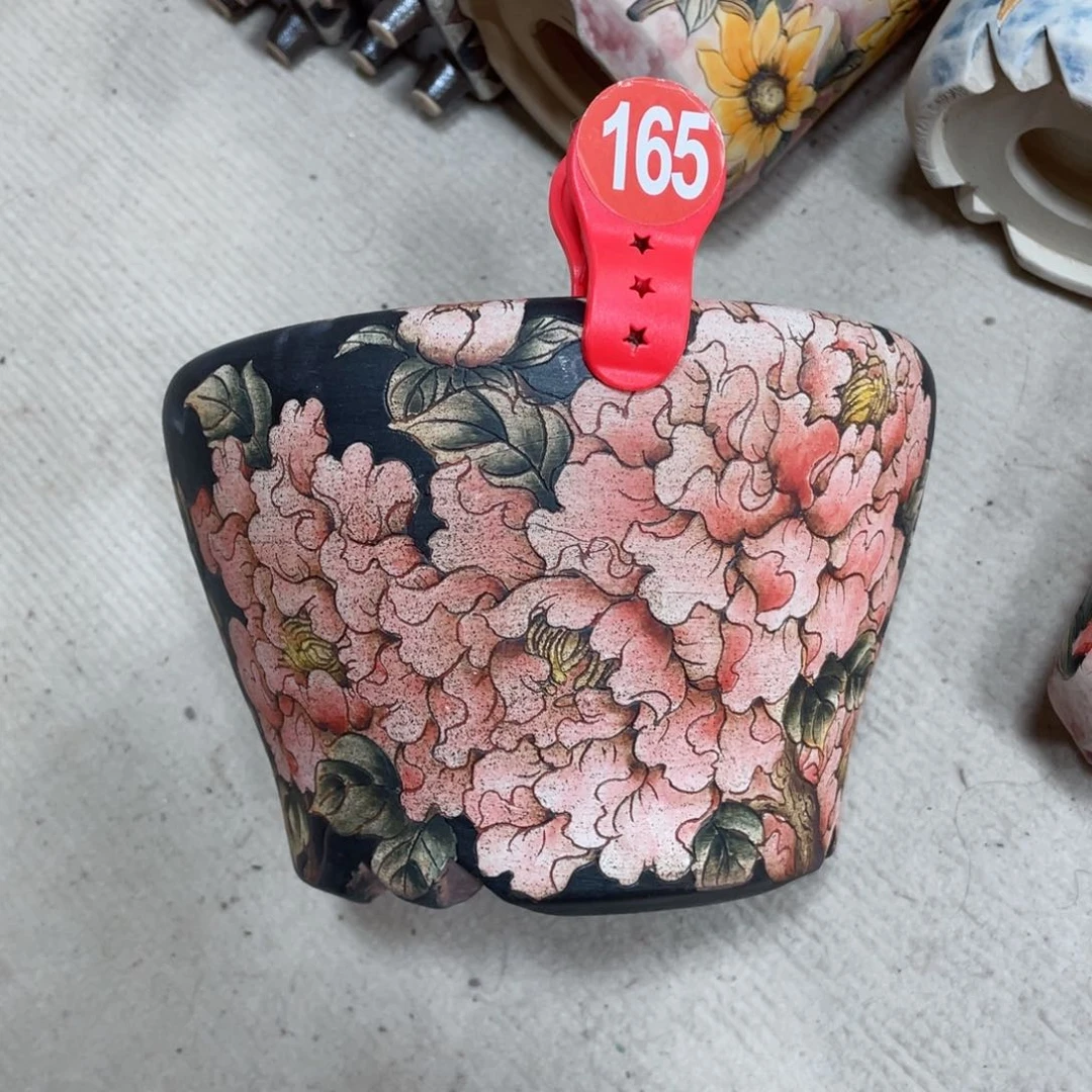 紫砂花盆鱼*陶瓷多肉花盆精品