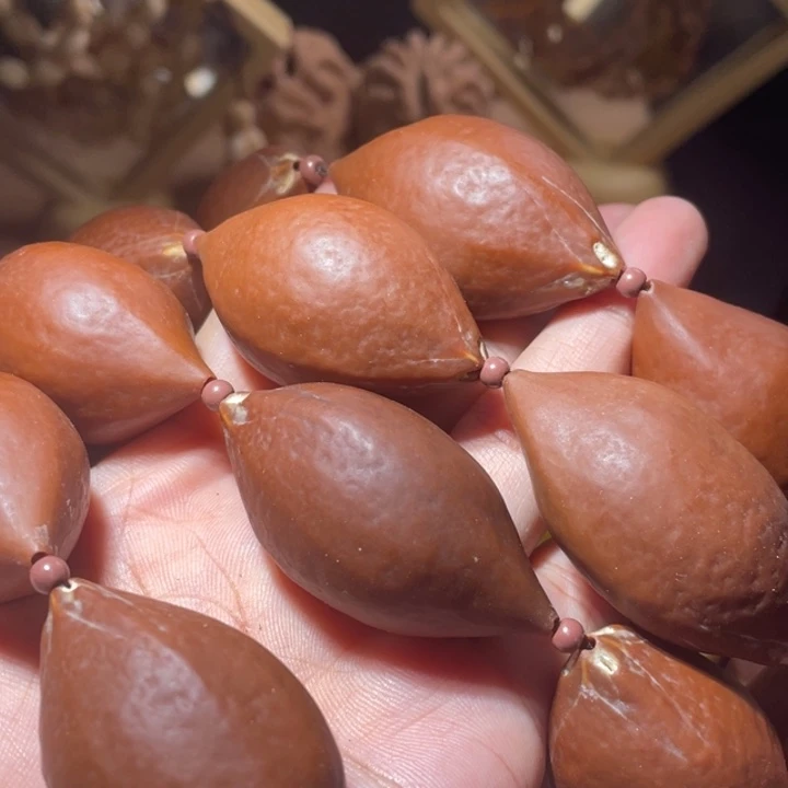 桃核吊坠脖挂橄榄核