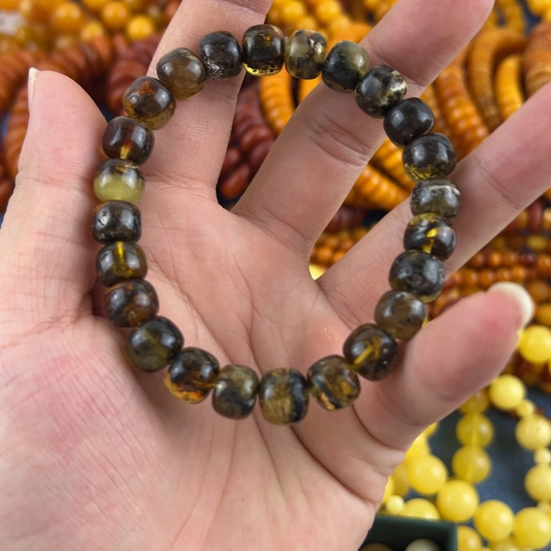 琥珀未镶嵌珠宝奇石