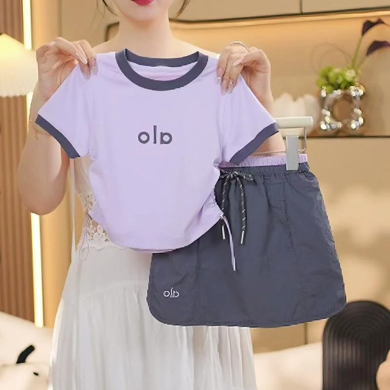 女童短袖T恤套装夏季2025新款儿童休闲夏装韩版女孩