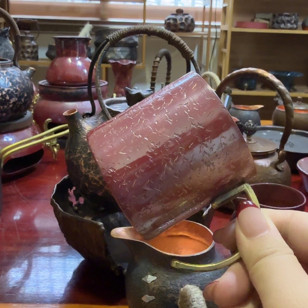 遇***.紫铜手工制作摆件
