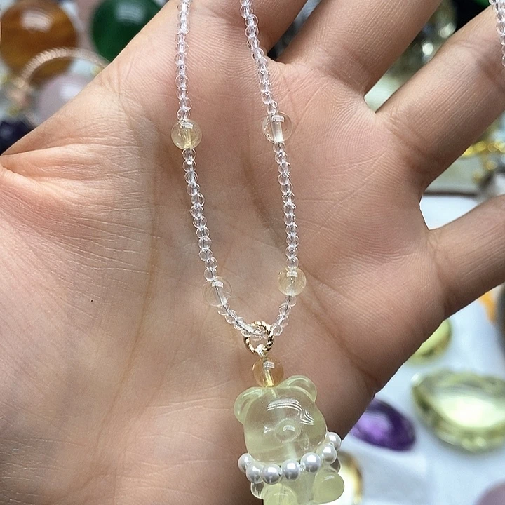 水晶吊坠未镶嵌吊坠