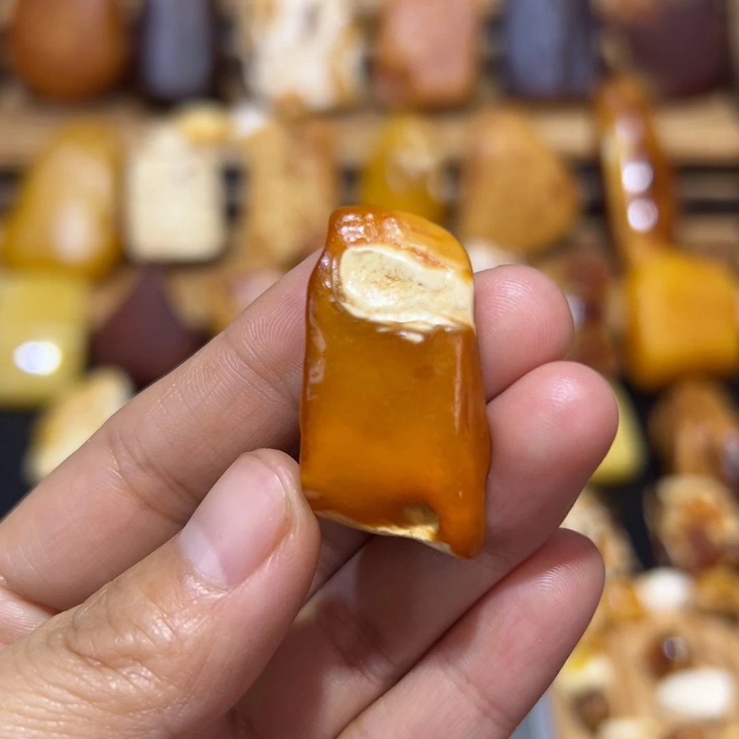 定制琥珀未镶嵌琥珀蜜蜡