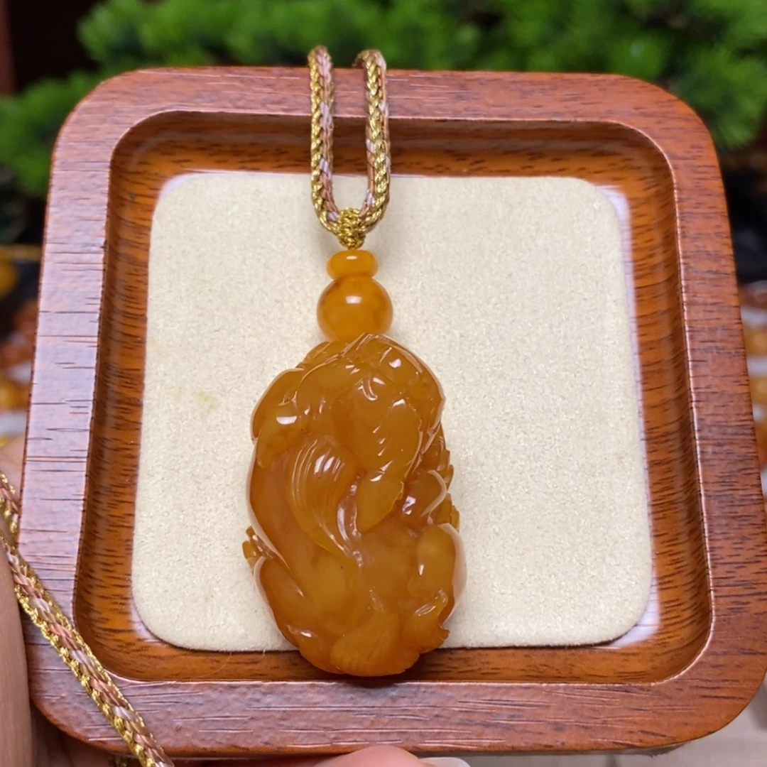 【闪购商品】蜜蜡颈饰未镶嵌项链