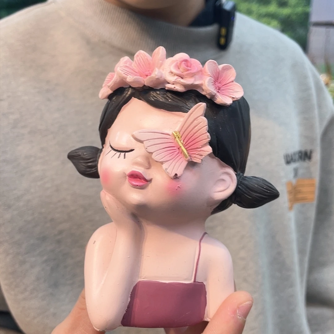 红陶花园庭院摆件