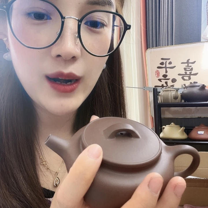茶壶紫砂紫泥小徒弟170cc