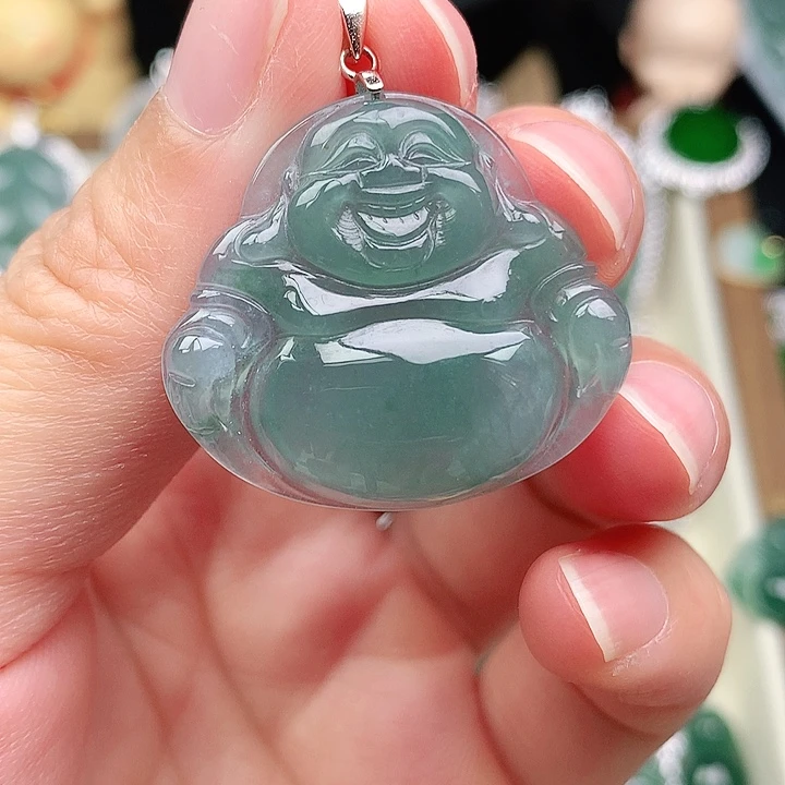 颈饰未镶嵌翡翠吊坠