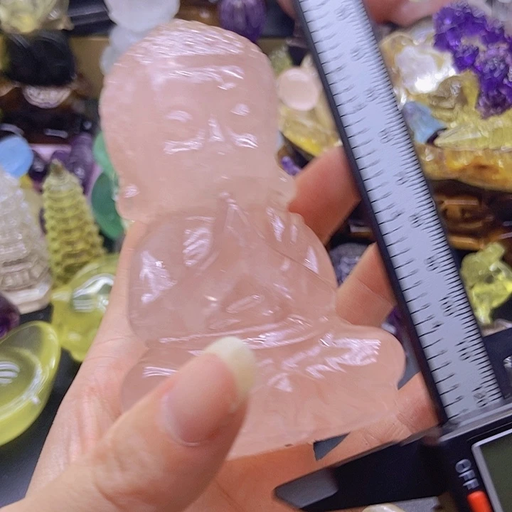 水晶珠宝半成品未镶嵌摆件