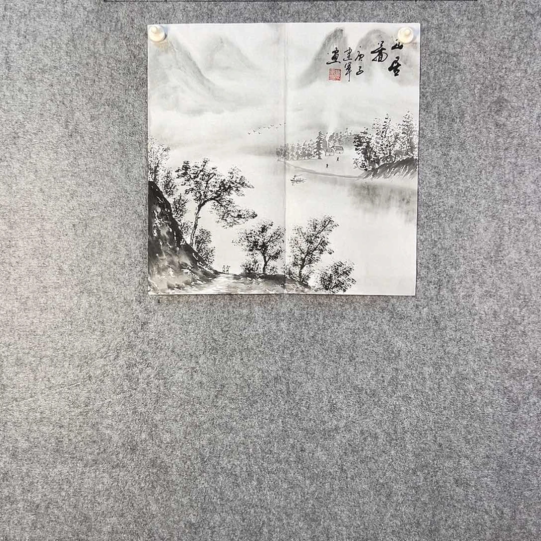 国画146 花鸟在此鸣叫的日子