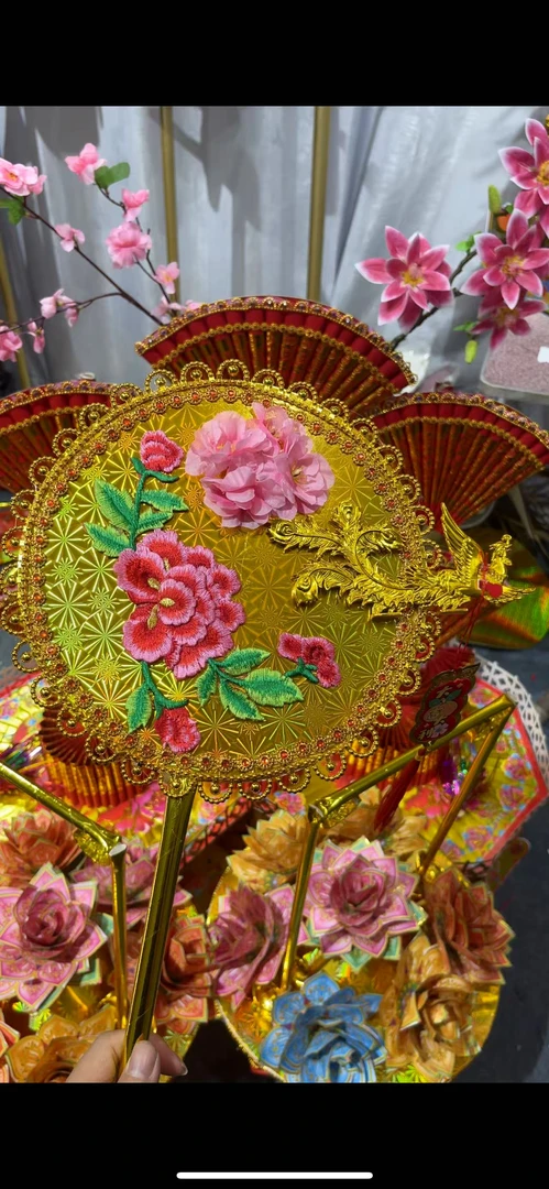 中秋赏月月良扇材料包含详细教程需自粘