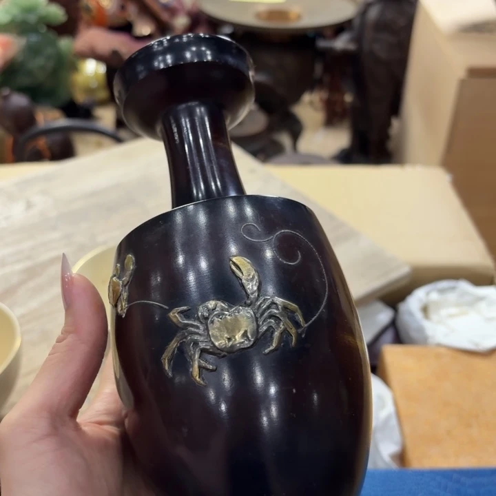 铜古美术置物摆件