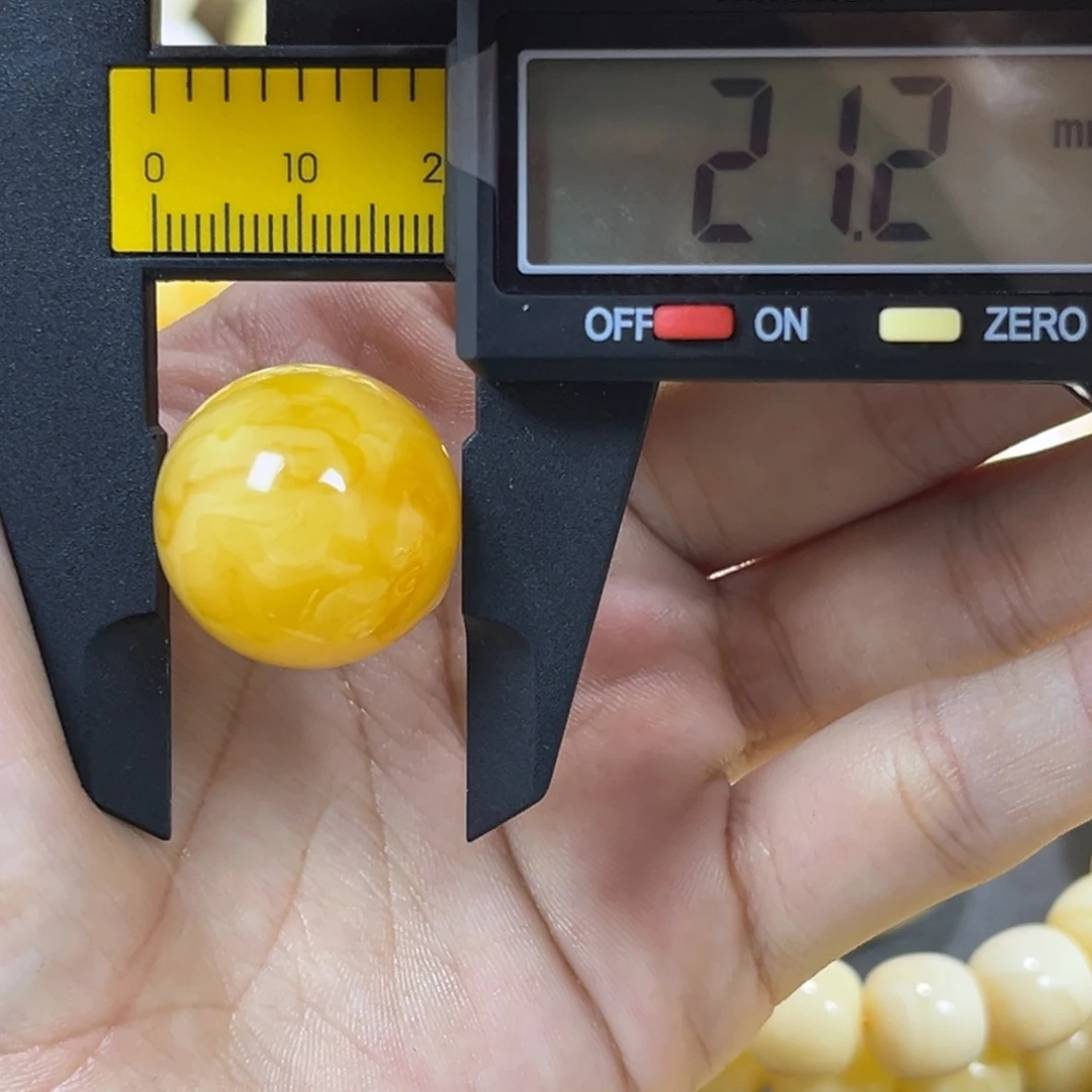 手串琥珀未镶嵌单珠圆珠