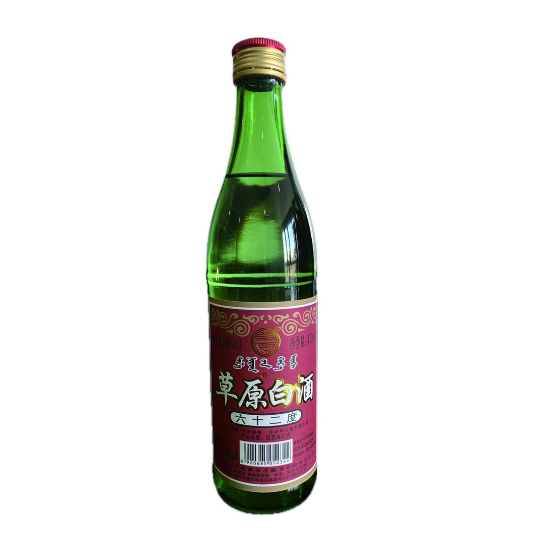 草原清香型纯粮固态高度酒内蒙特产太仆寺旗62度白酒整箱62度470
