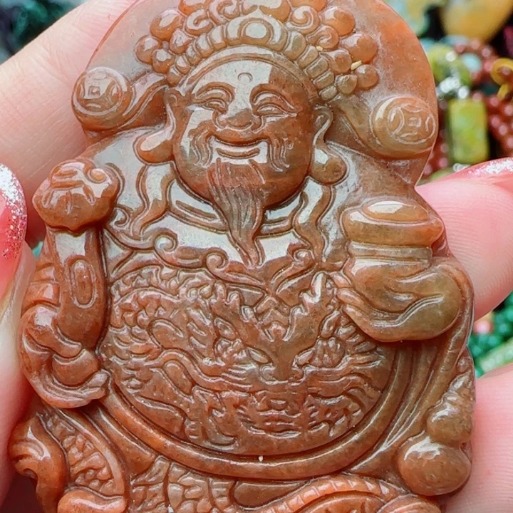 翡翠未镶嵌颈饰天然A货10